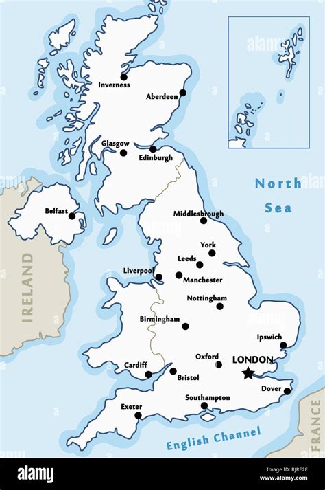 major cities in england.